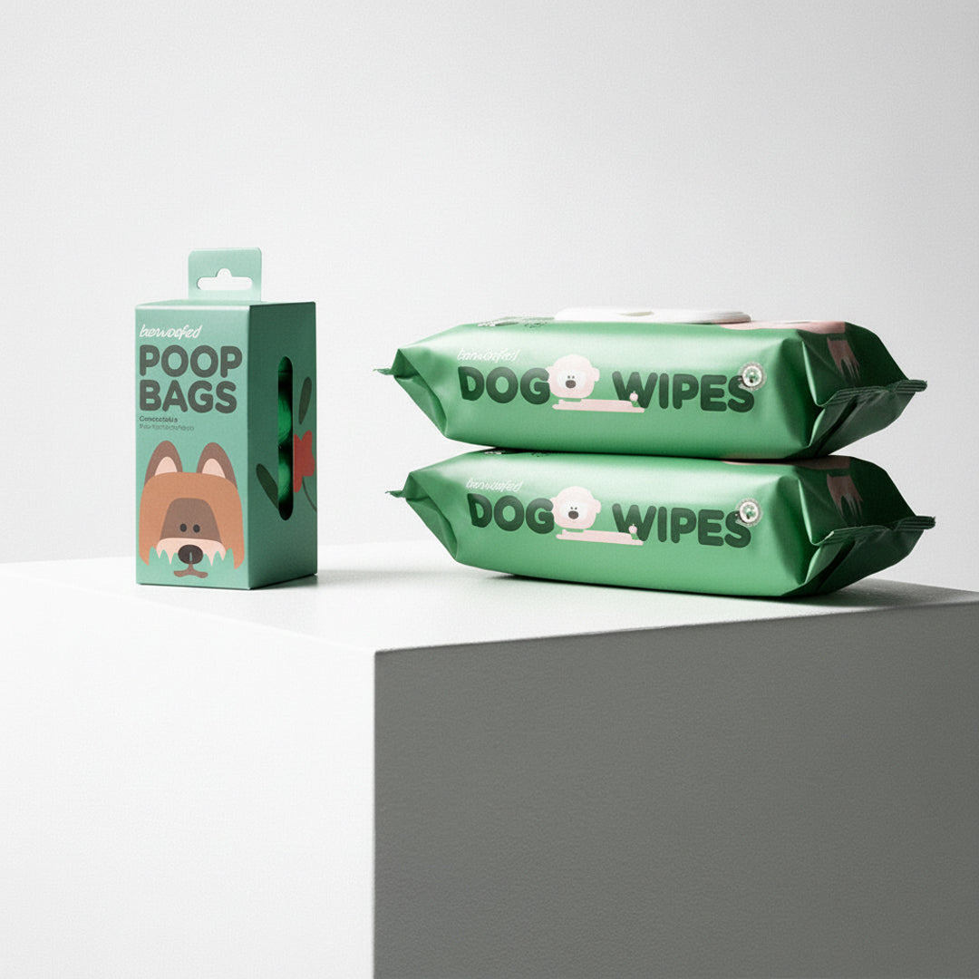 Get To Know Us Pack - 1x Poop Bag (120 bags) + 2x Dog Wipes ( 160 wipes)
