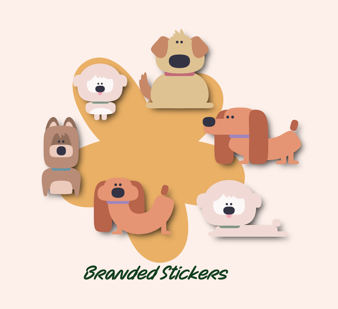 Bewoofed Stickers